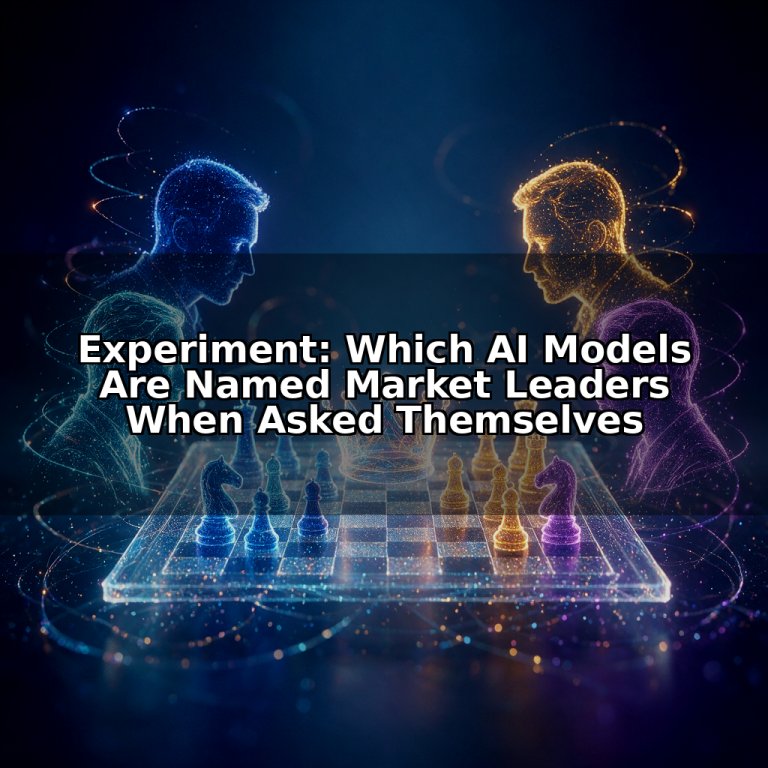 Experiment: Which AI Models Are Named Market Leaders When Asked Themselves
