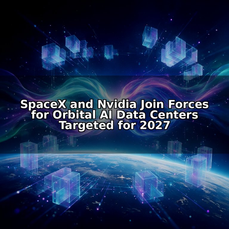 SpaceX and Nvidia Join Forces for Orbital AI Data Centers Targeted for 2027
