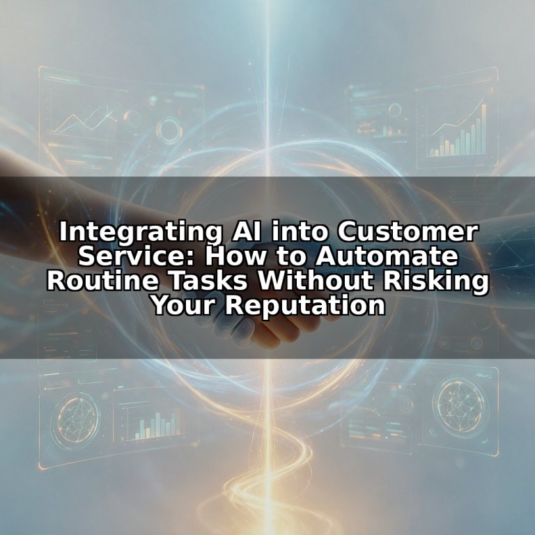 Integrating AI into Customer Service: How to Automate Routine Tasks Without Risking Your Reputation
