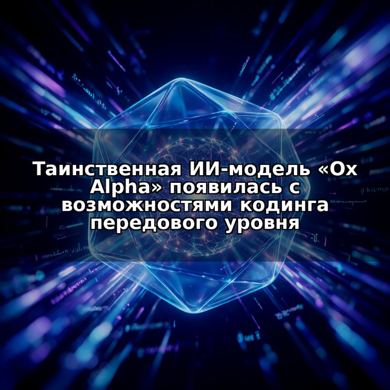 Таинственная ИИ-модель «Ox Alpha» появилась с возможностями кодинга передового уровня