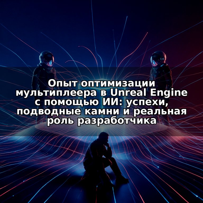 Опыт оптимизации мультиплеера в Unreal Engine с помощью ИИ: успехи, подводные камни и реальная роль разработчика