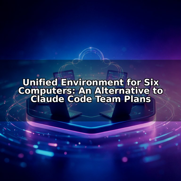 Unified Environment for Six Computers: An Alternative to Claude Code Team Plans
