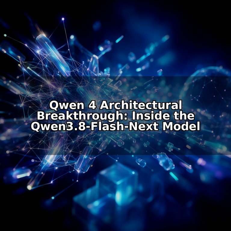 Qwen 4 Architectural Breakthrough: Inside the Qwen3.8-Flash-Next Model