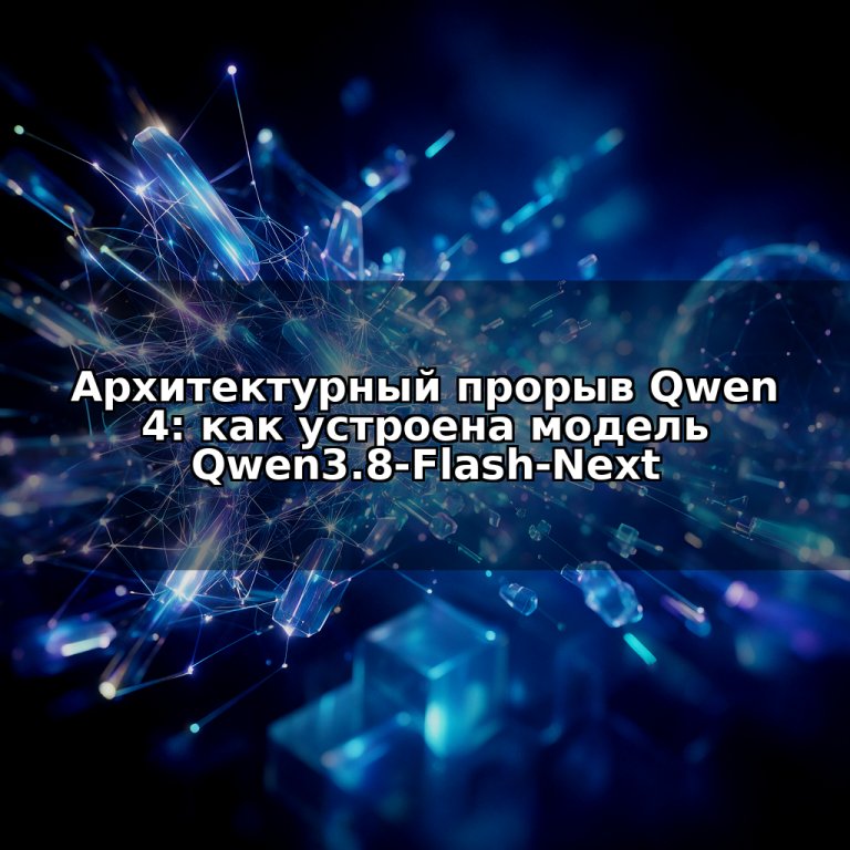 Архитектурный прорыв Qwen 4: как устроена модель Qwen3.8-Flash-Next