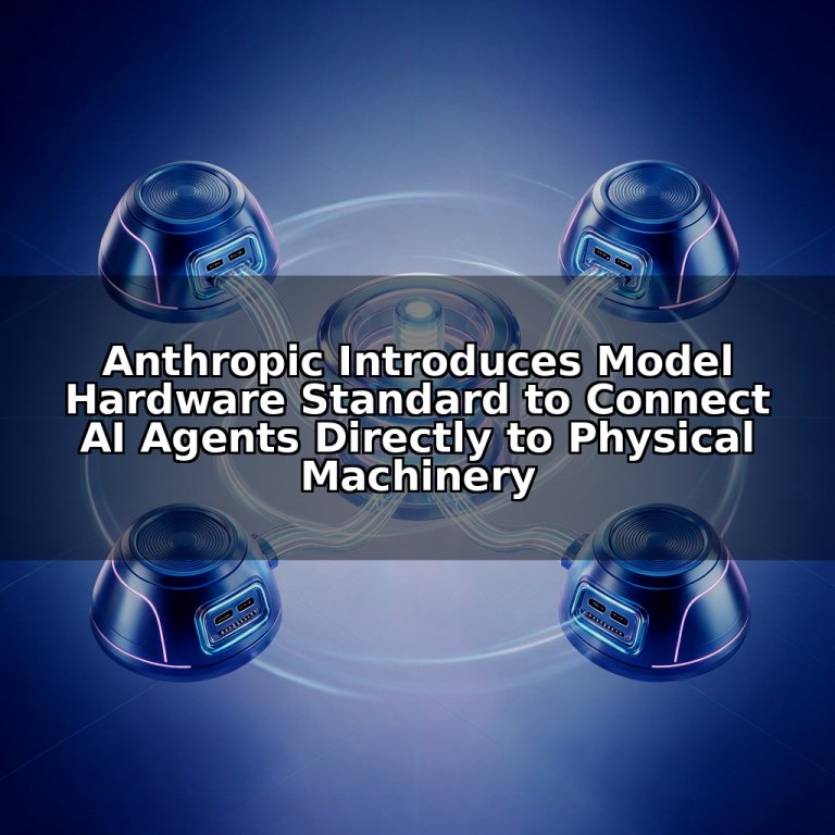 Anthropic Introduces Model Hardware Standard to Connect AI Agents Directly to Physical Machinery