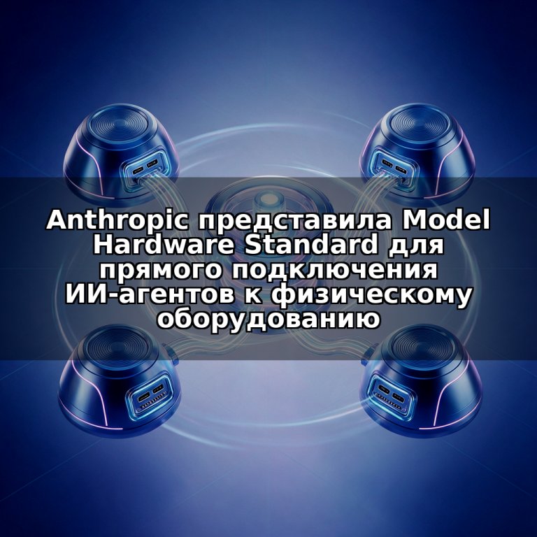 Anthropic представила Model Hardware Standard для прямого подключения ИИ-агентов к физическому оборудованию