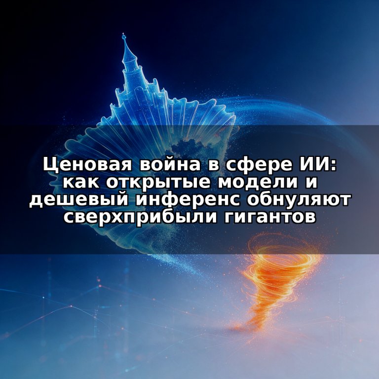 Ценовая война в сфере ИИ: как открытые модели и дешевый инференс обнуляют сверхприбыли гигантов