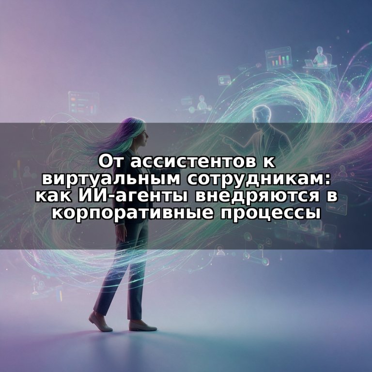 От ассистентов к виртуальным сотрудникам: как ИИ-агенты внедряются в корпоративные процессы