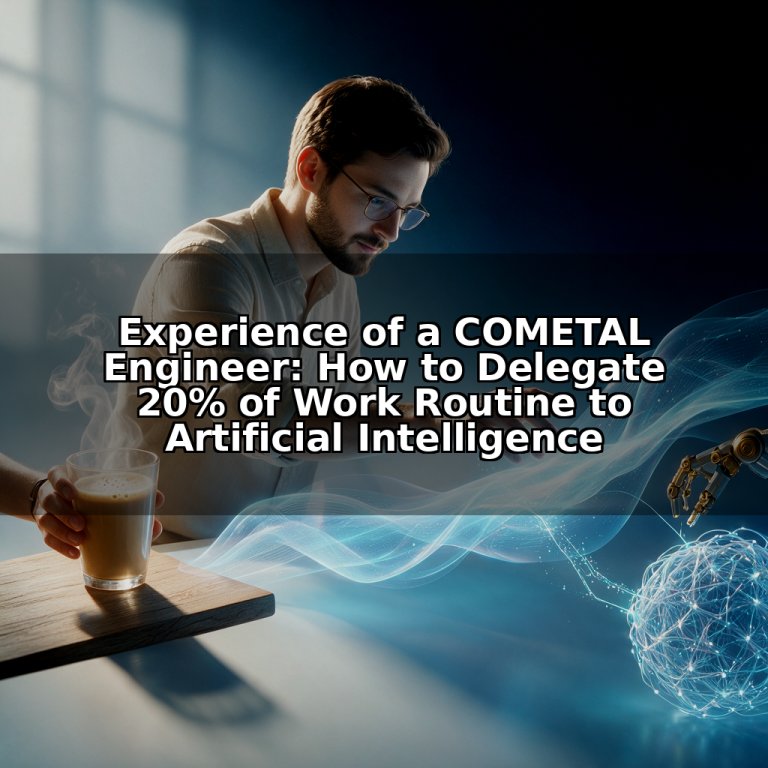Experience of a COMETAL Engineer: How to Delegate 20% of Work Routine to Artificial Intelligence