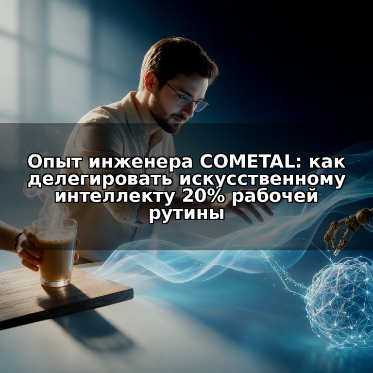 Опыт инженера COMETAL: как делегировать искусственному интеллекту 20% рабочей рутины