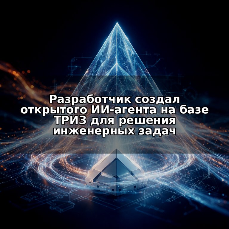 Разработчик создал открытого ИИ-агента на базе ТРИЗ для решения инженерных задач