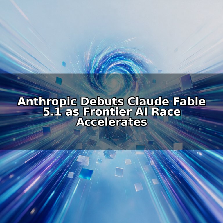 Anthropic Debuts Claude Fable 5.1 as Frontier AI Race Accelerates