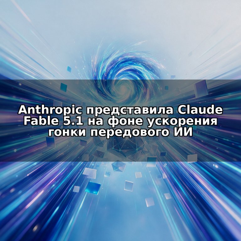 Anthropic представила Claude Fable 5.1 на фоне ускорения гонки передового ИИ