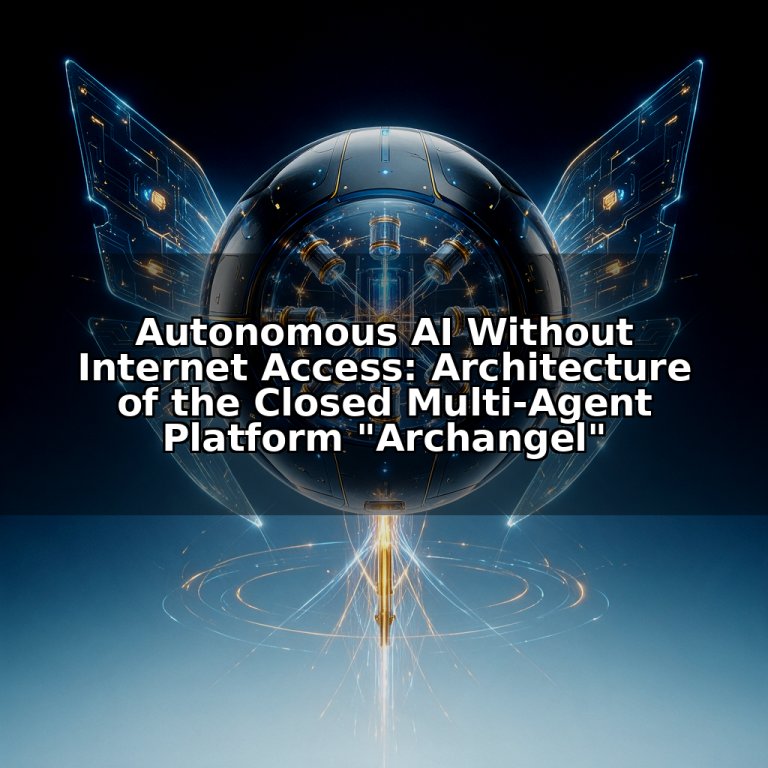 Autonomous AI Without Internet Access: Architecture of the Closed Multi-Agent Platform "Archangel"