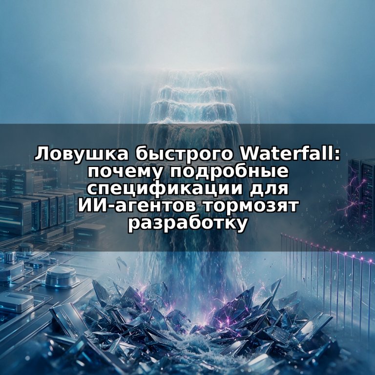 Ловушка быстрого Waterfall: почему подробные спецификации для ИИ-агентов тормозят разработку