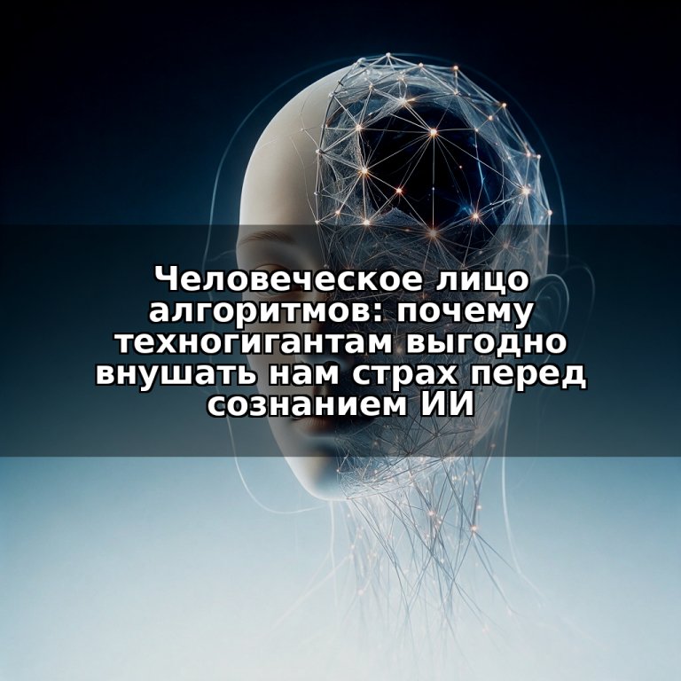 Человеческое лицо алгоритмов: почему техногигантам выгодно внушать нам страх перед сознанием ИИ