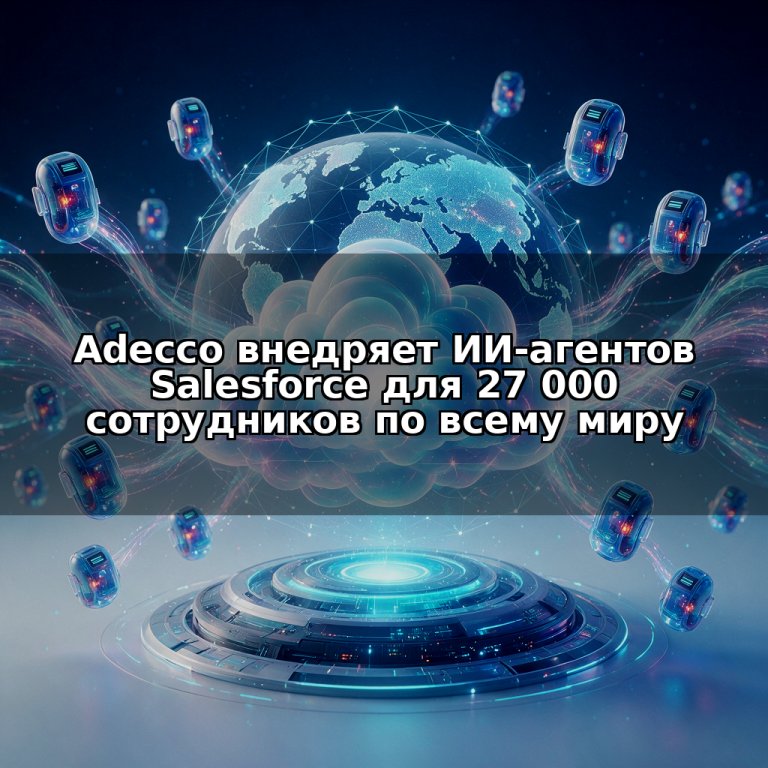 Adecco внедряет ИИ-агентов Salesforce для 27 000 сотрудников по всему миру