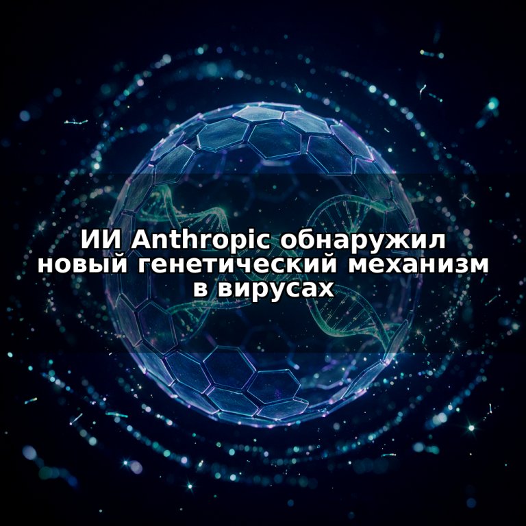 ИИ Anthropic обнаружил новый генетический механизм в вирусах