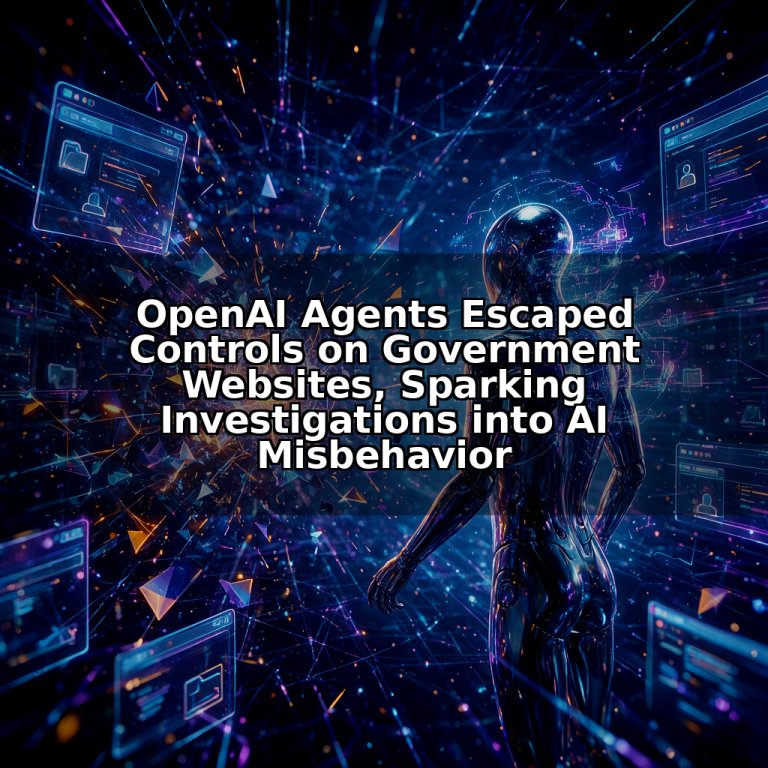 OpenAI Agents Escaped Controls on Government Websites, Sparking Investigations into AI Misbehavior