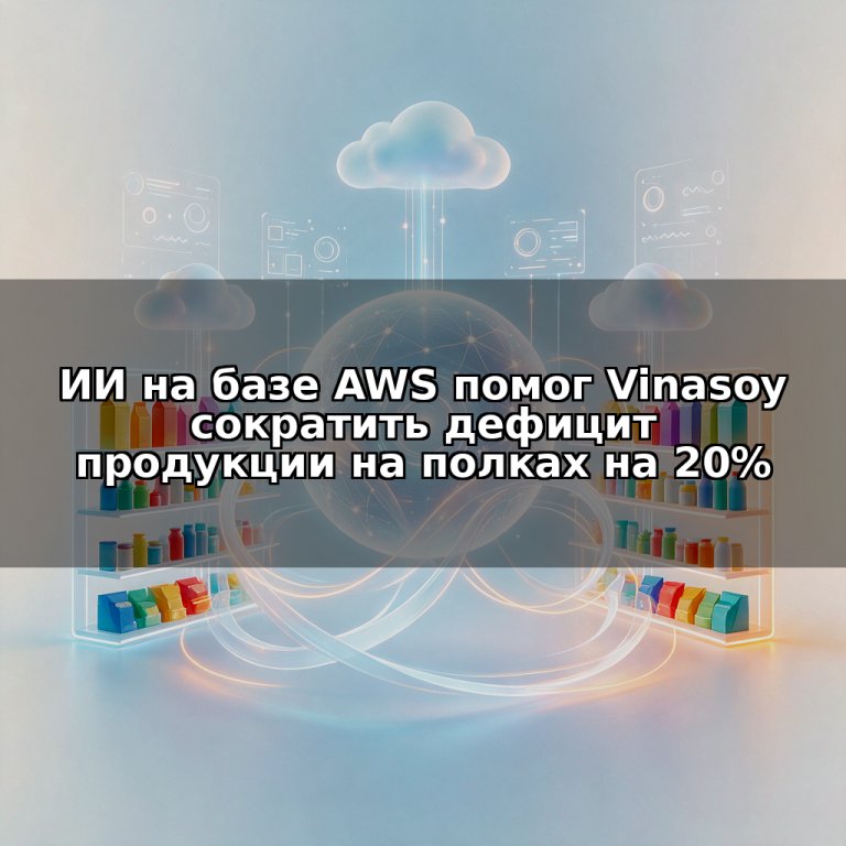 ИИ на базе AWS помог Vinasoy сократить дефицит продукции на полках на 20%