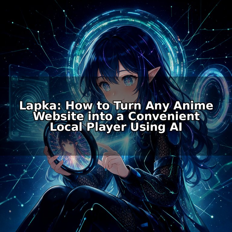Lapka: How to Turn Any Anime Website into a Convenient Local Player Using AI