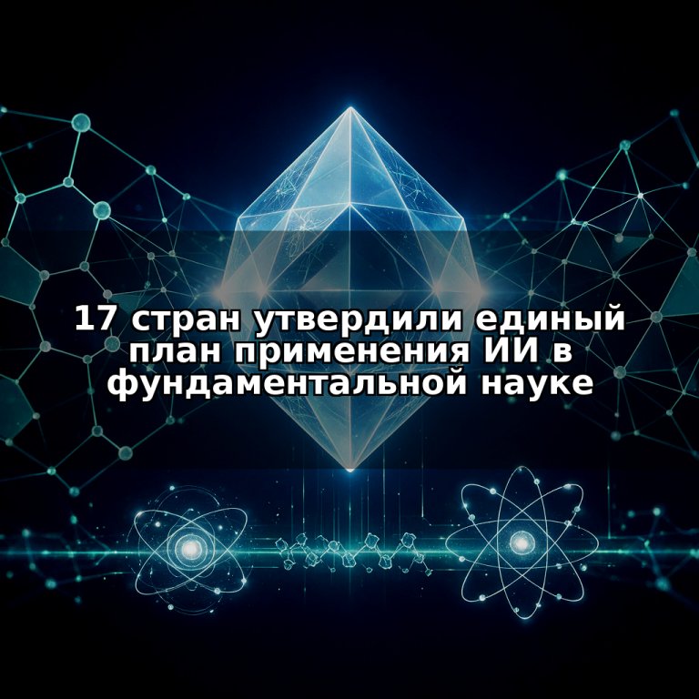 17 стран утвердили единый план применения ИИ в фундаментальной науке