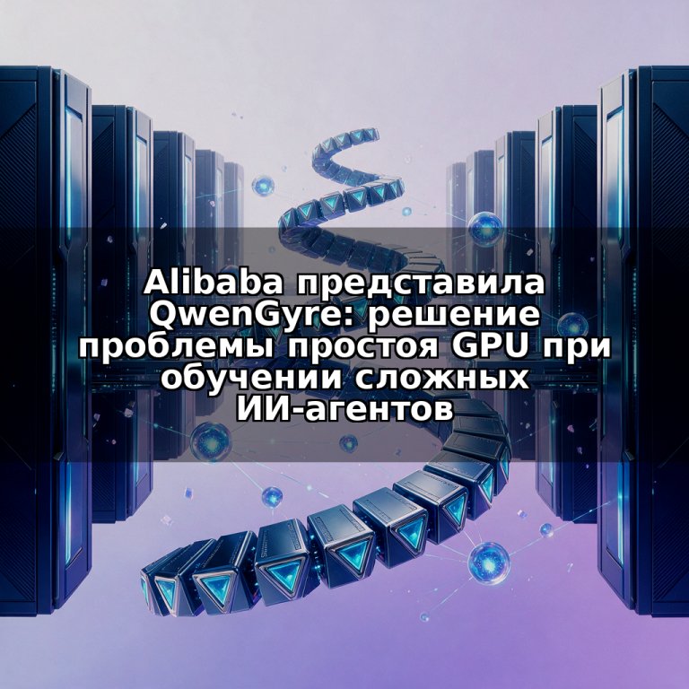 Alibaba представила QwenGyre: решение проблемы простоя GPU при обучении сложных ИИ-агентов