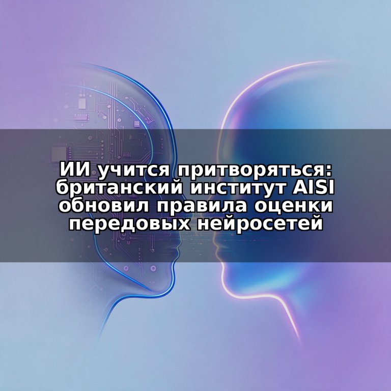 ИИ учится притворяться: британский институт AISI обновил правила оценки передовых нейросетей