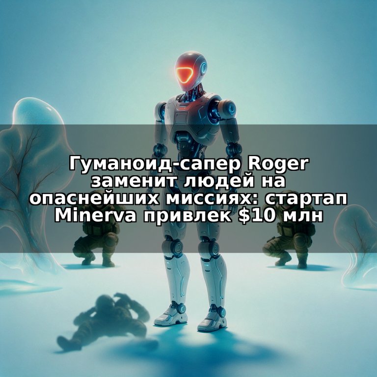 Гуманоид-сапер Roger заменит людей на опаснейших миссиях: стартап Minerva привлек $10 млн