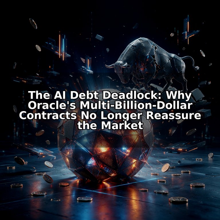 The AI Debt Deadlock: Why Oracle's Multi-Billion-Dollar Contracts No Longer Reassure the Market