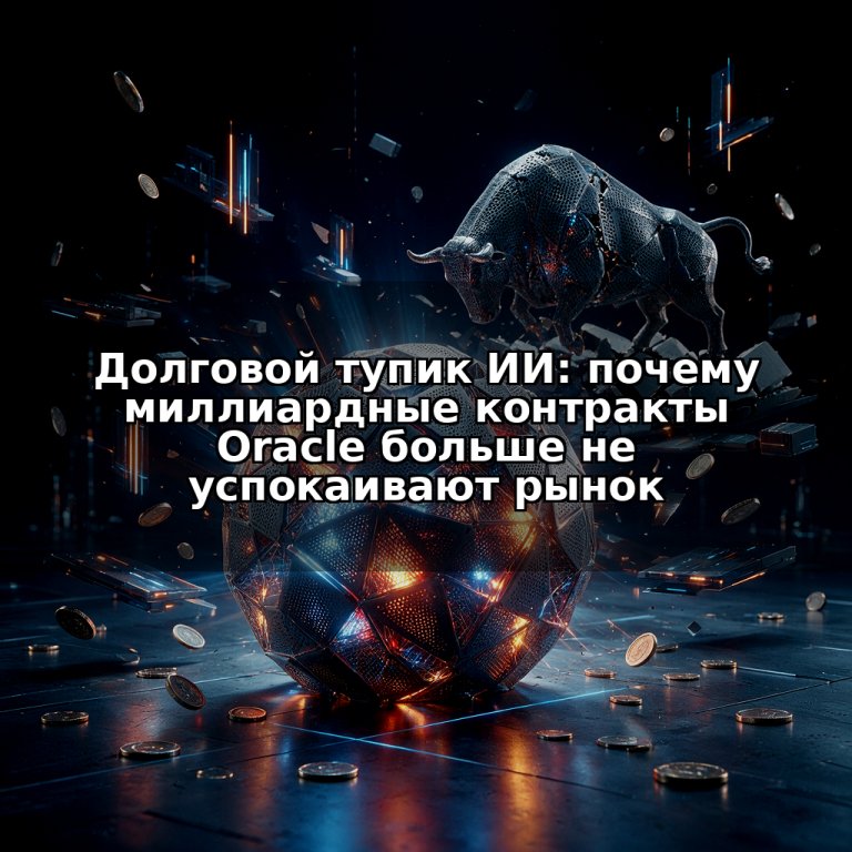 Долговой тупик ИИ: почему миллиардные контракты Oracle больше не успокаивают рынок