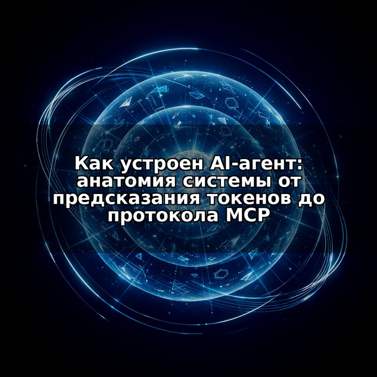 Как устроен AI-агент: анатомия системы от предсказания токенов до протокола MCP