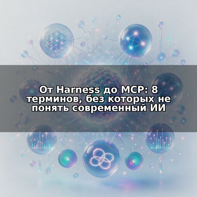 От Harness до MCP: 8 терминов, без которых не понять современный ИИ