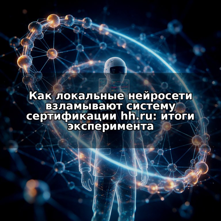 Как локальные нейросети взламывают систему сертификации hh.ru: итоги эксперимента