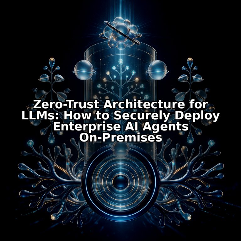 Zero-Trust Architecture for LLMs: How to Securely Deploy Enterprise AI Agents On-Premises
